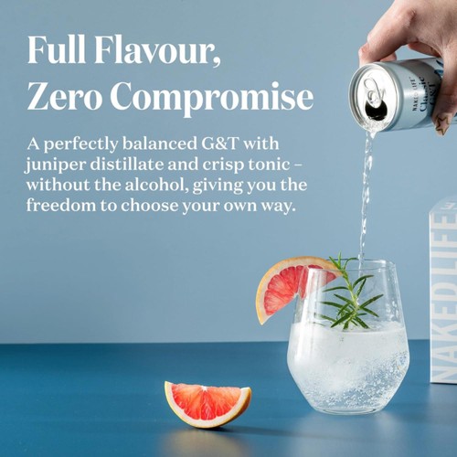 Naked Life Non-Alcoholic Cocktail Classic G&T thumbnail 3