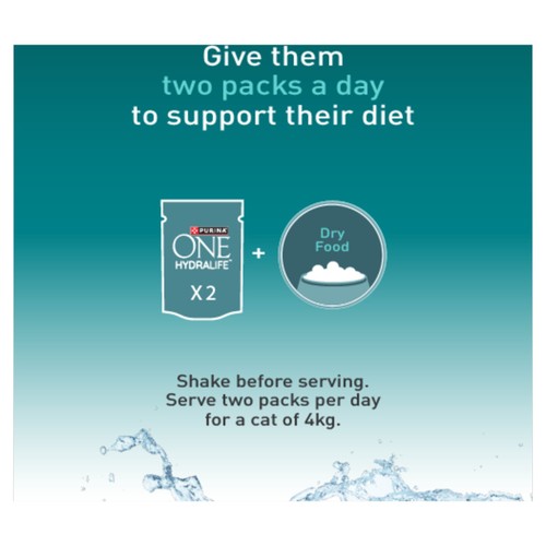 PURINA ONE HYDRALIFE with Chicken Liquid Cat Supplement thumbnail 2