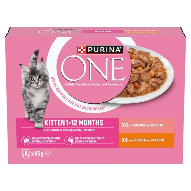 Purina One Kitten Mixed Selection in Gravy Wet Cat Food