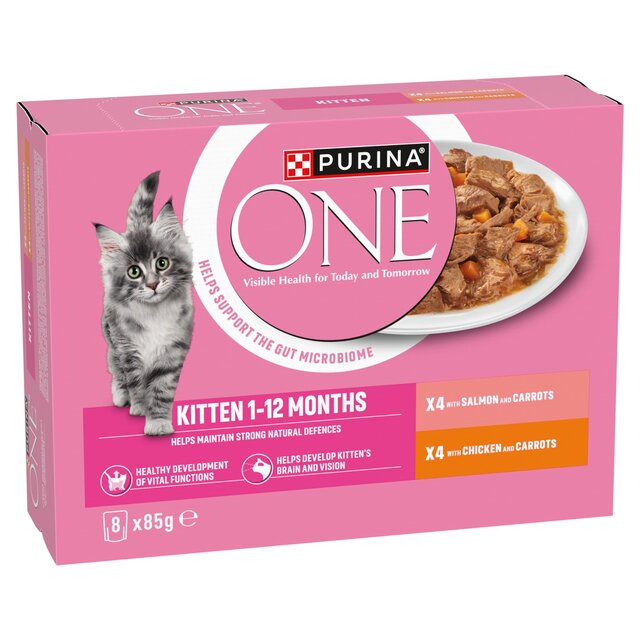 Purina One Kitten Mixed Selection in Gravy Wet Cat Food thumbnail 2