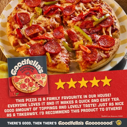 Goodfella's Deep Pan Pepperoni Pizza thumbnail 2