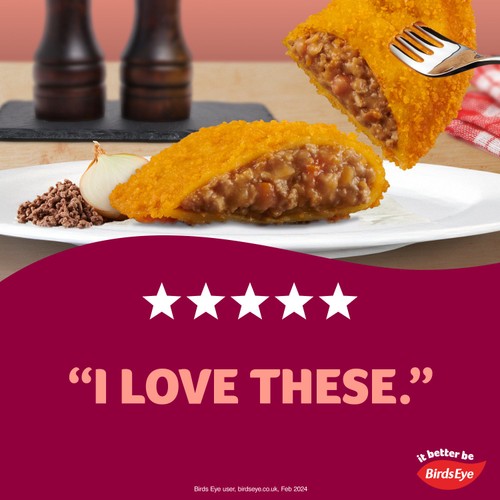 Birds Eye 4 Crispy Pancakes Minced Beef & Onion thumbnail 3