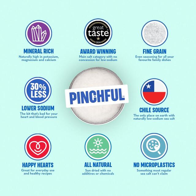 Pinchful Naturally Lower Sodium Sea Salt thumbnail 5