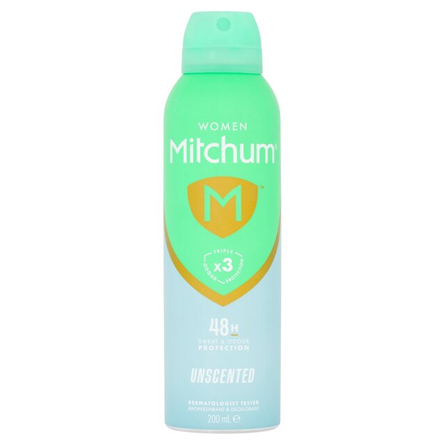 Mitchum Female 48H Unscented Aerosol