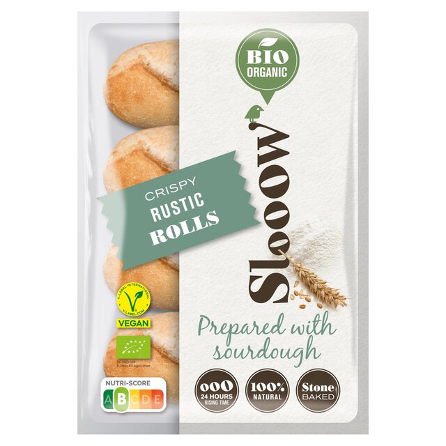 SlooOW Crispy Rustic Rolls