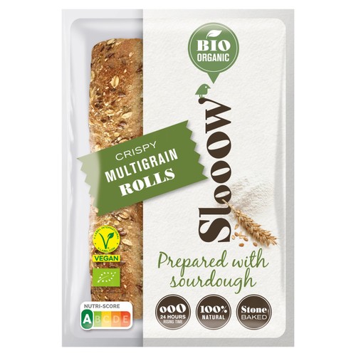 SlooOW Crispy Multigrain Rolls