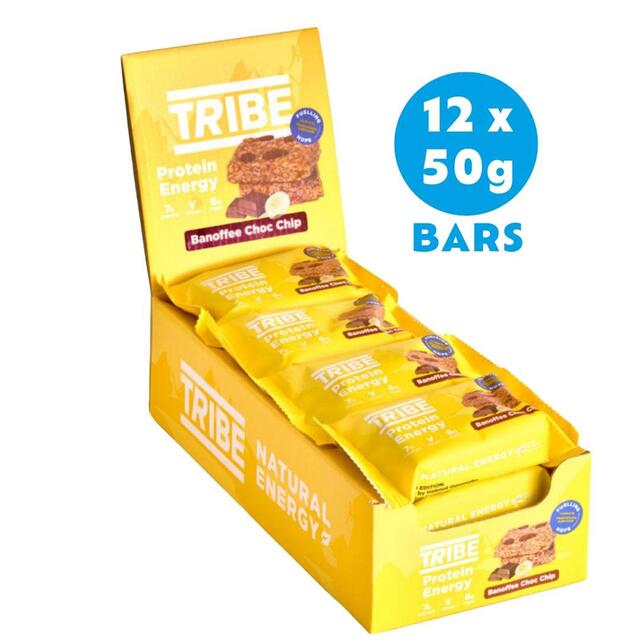 TRIBE Protein Energy Flapjack Banoffee Choc Chip