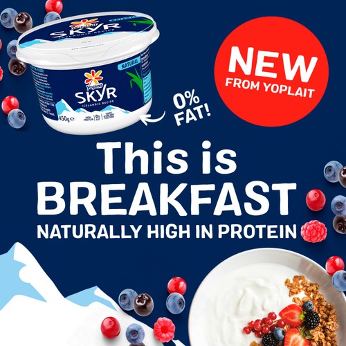 Yoplait SKYR High Protein Natural Yoghurt 0% Fat thumbnail 2