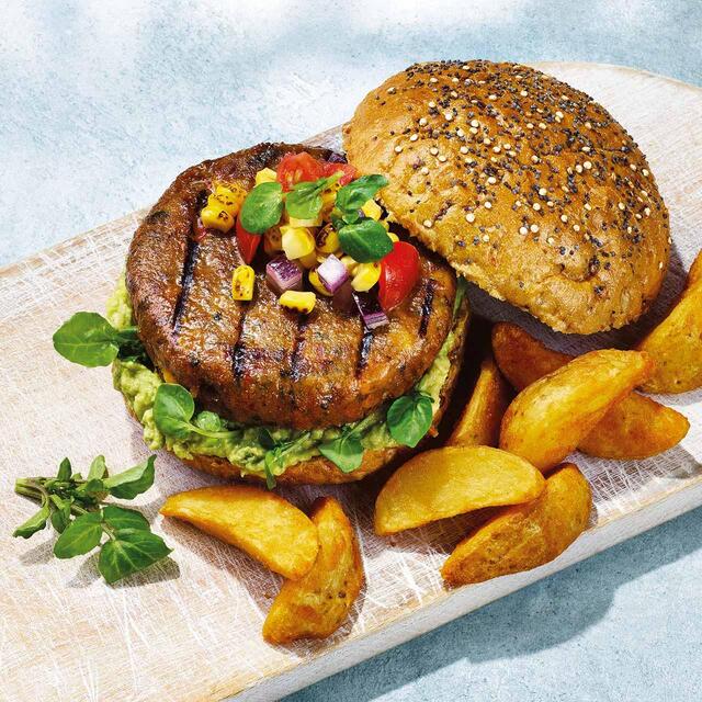 M&S Plant Kitchen 2 Butternut & Chipotle Burgers thumbnail 3