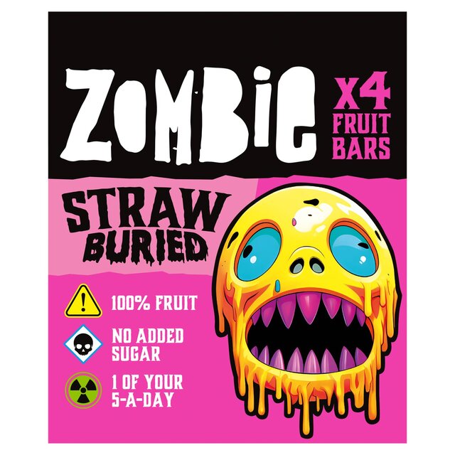 Zombie Fruit Bars Strawburied Multipack