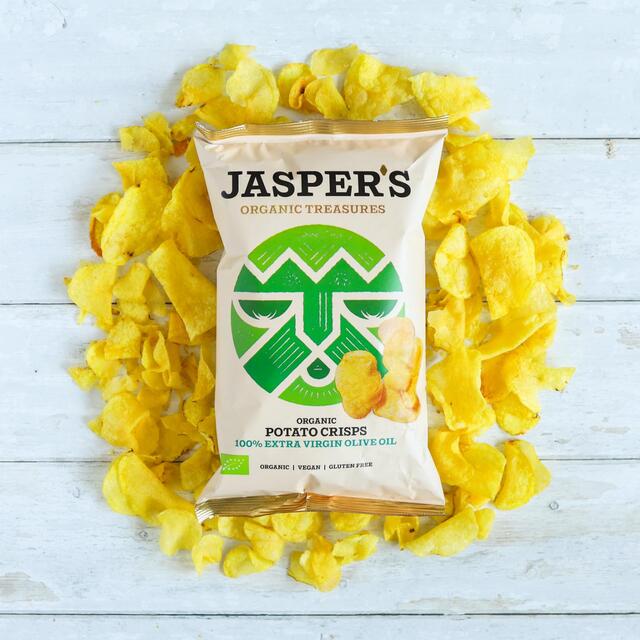 Jasper's Organic Potato Crisps 100% Extra Virgin Olive Oil thumbnail 3