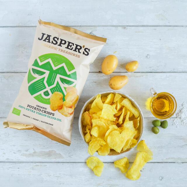 Jasper's Organic Potato Crisps 100% Extra Virgin Olive Oil thumbnail 4