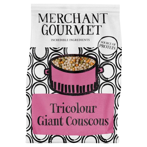 Merchant Gourmet Dried Giant Tricolour Couscous thumbnail 2