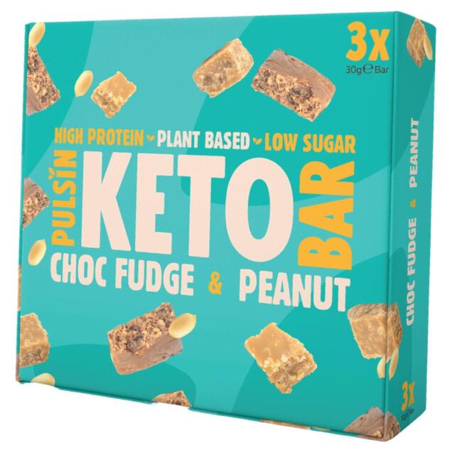 Pulsin Keto Choc Fudge & Peanut Multipack