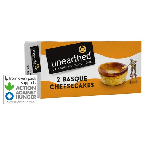 Unearthed Basque Cheesecakes