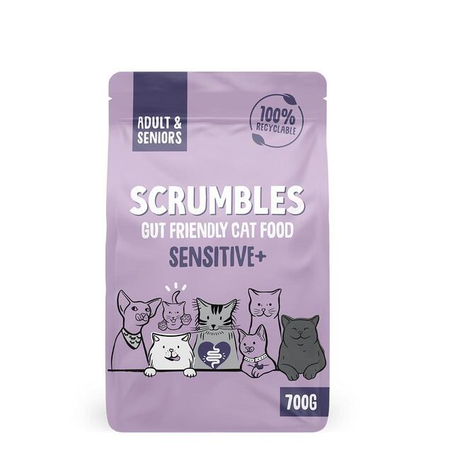 Scrumbles Dry Cat Food Grain Free Sensitive+