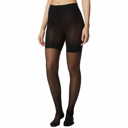M&S Womens 15 Denier Magicwear Tights, Small, Black thumbnail 3