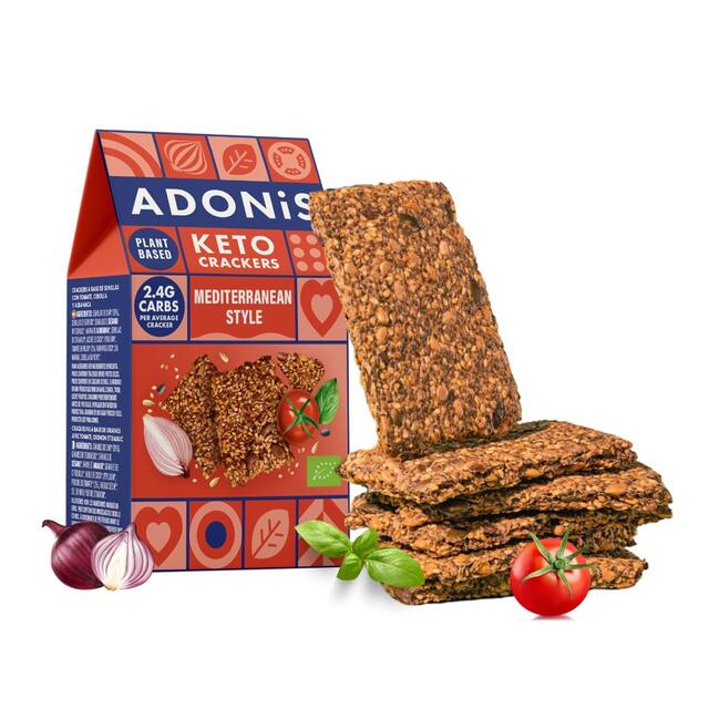 ADONiS Mediterranean Style Keto Crackers