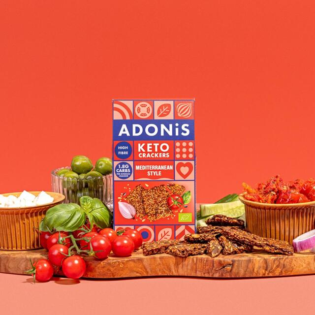 ADONiS Mediterranean Style Keto Crackers thumbnail 2