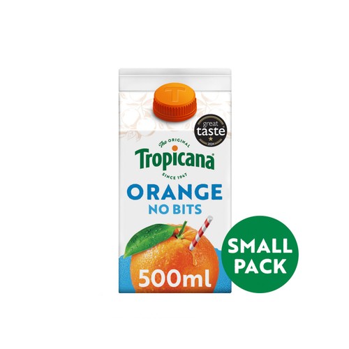 Tropicana Orange Smooth 500ml thumbnail 2