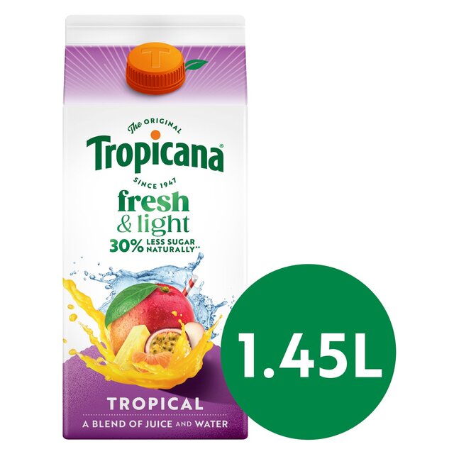 Tropicana Fresh & Light Tropical 1.45L thumbnail 3