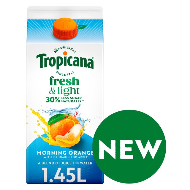 Tropicana Fresh & Light Morning Orange 1.45L