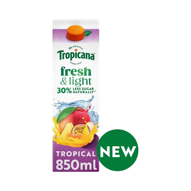 Tropicana Fresh & Light Tropical thumbnail 2