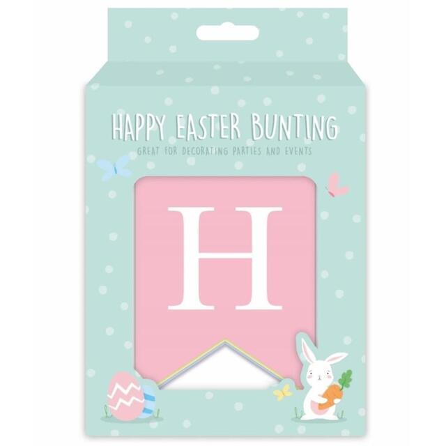 Hoppy Easter Happy Easter Bunting