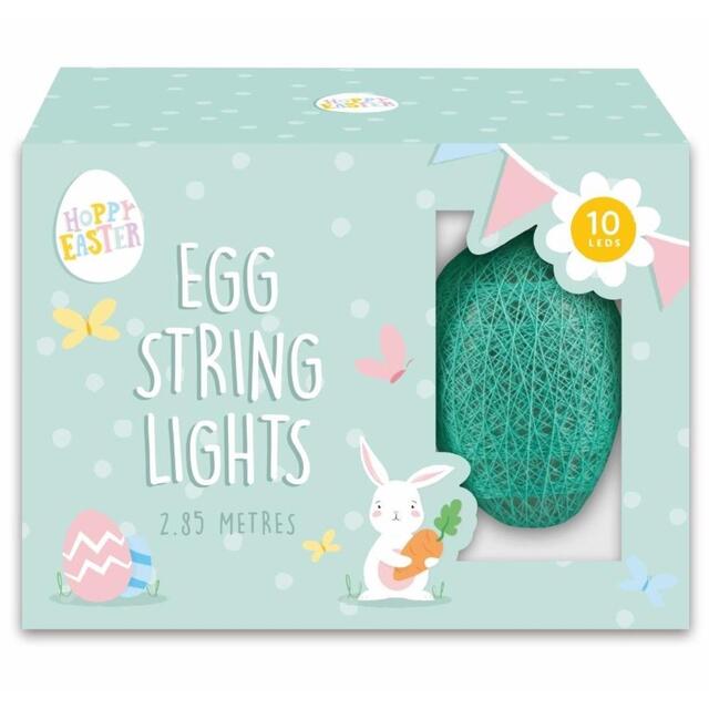 Hoppy Easter Egg String Lights 2.85M