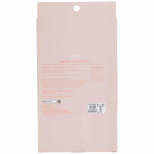 M&S Bloom Accessories Six Piece Heatless Curling Rod Set thumbnail 2