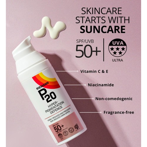 Riemann P20 Hyperpigmentation Face SPF 50+ Sun Cream thumbnail 2