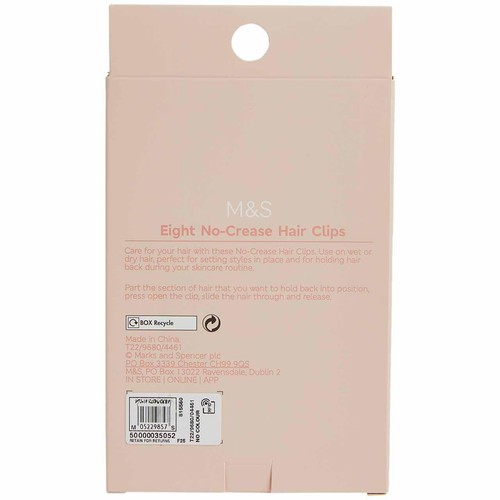 M&S Bloom Accessories No Crease Hair Clips thumbnail 3