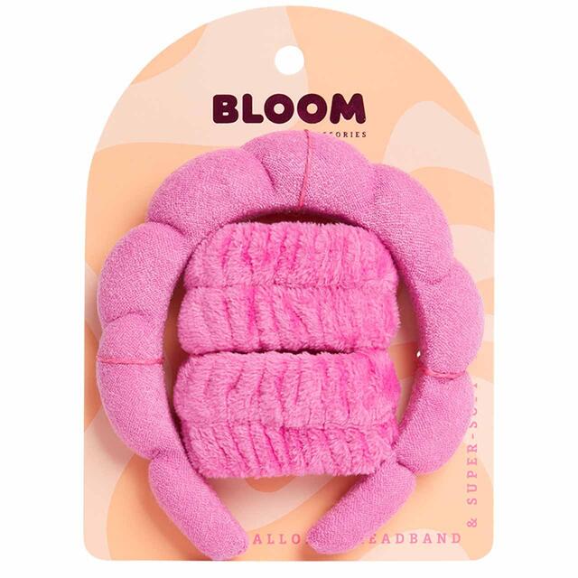 M&S Bloom Accessories Super Soft Headband and Wrist Cuffs thumbnail 2