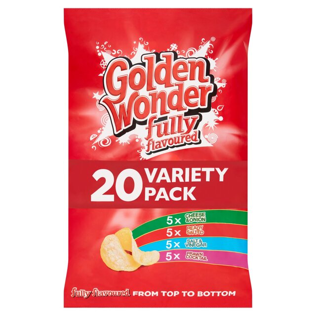 Golden Wonder Variety Crisps Multipack