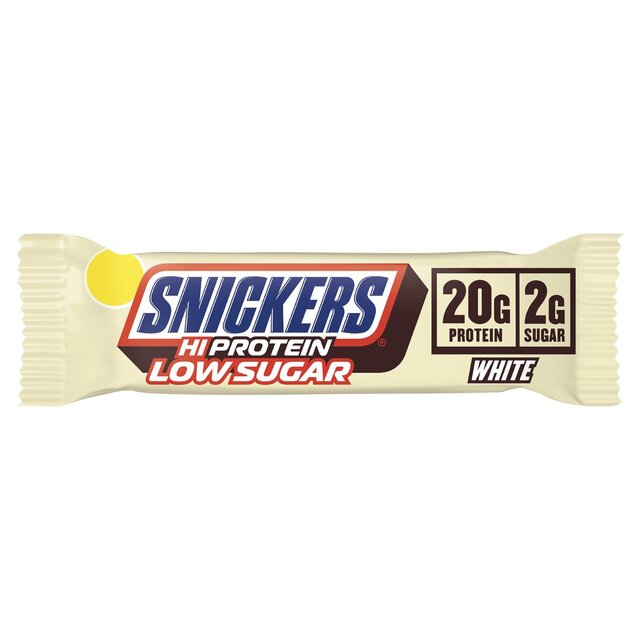 Snickers Low Sugar, Hi Protein, White Chocolate Bar
