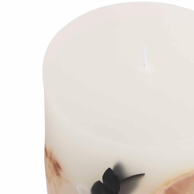 M&S Neroli, Lime & Basil Inclusion Candle, White thumbnail 2
