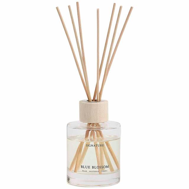 M&S Blue Blossom Diffuser, Blue