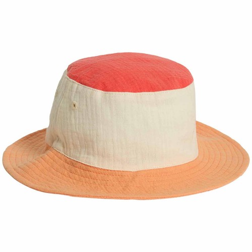 M&S Unisex Colour Block Bucket Hat, 3-6 Months, Pink