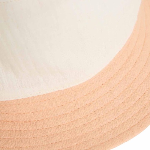 M&S Unisex Colour Block Bucket Hat, 0-3 Months, Pink thumbnail 2