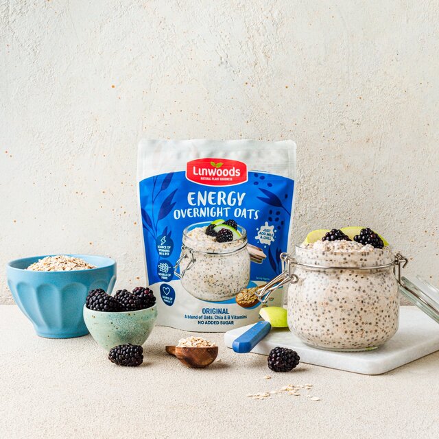 Linwoods Overnight Oats Original Energy thumbnail 2