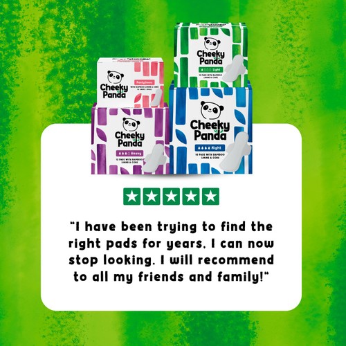 The Cheeky Panda Night Pads with Bamboo Core thumbnail 5
