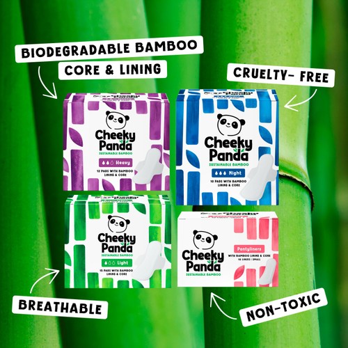 The Cheeky Panda Night Pads with Bamboo Core thumbnail 10