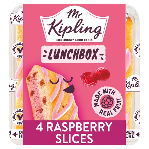Mr Kipling Raspberry Lunchbox Slices