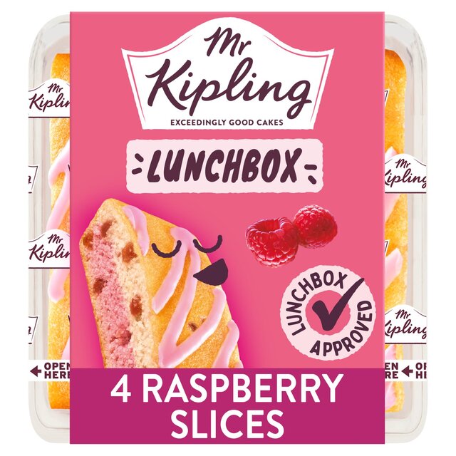 Mr Kipling Raspberry Lunchbox Slices