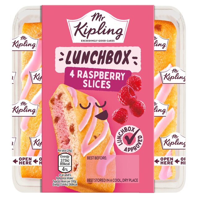 Mr Kipling Raspberry Lunchbox Slices thumbnail 2