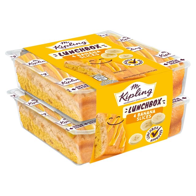 Mr Kipling Banana Lunchbox Slices thumbnail 3