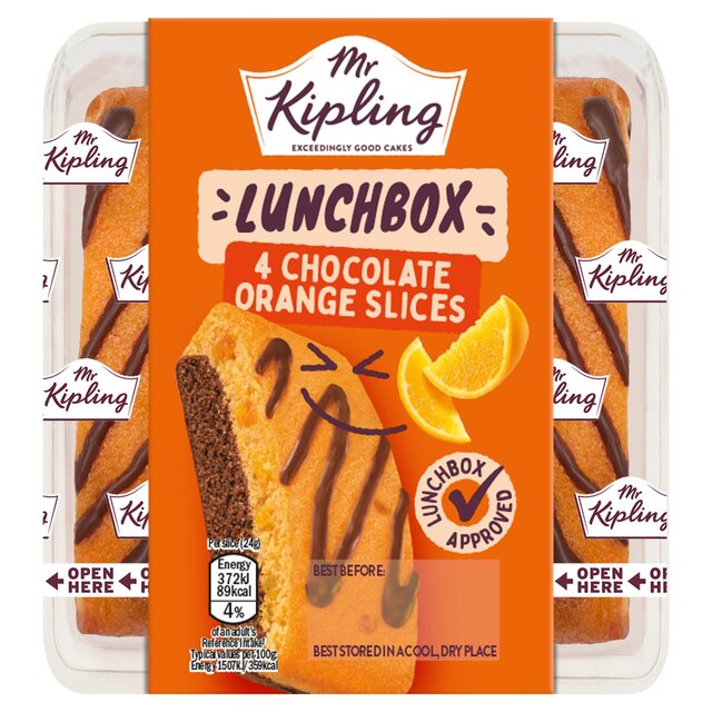 Mr Kipling Choc Orange Lunchbox Slices thumbnail 2