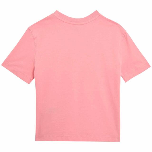 M&S Girls Pure Cotton Shell Slogan T-Shirt, 2-7 Years, Pink thumbnail 2