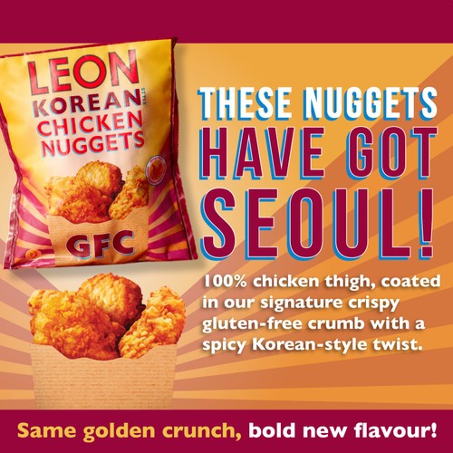 LEON Spicy Korean GFC Chicken Nuggets thumbnail 3