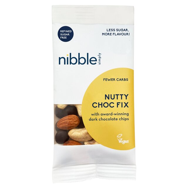 Nibble Simply Nutty Choc Fix Trail Mix thumbnail 2